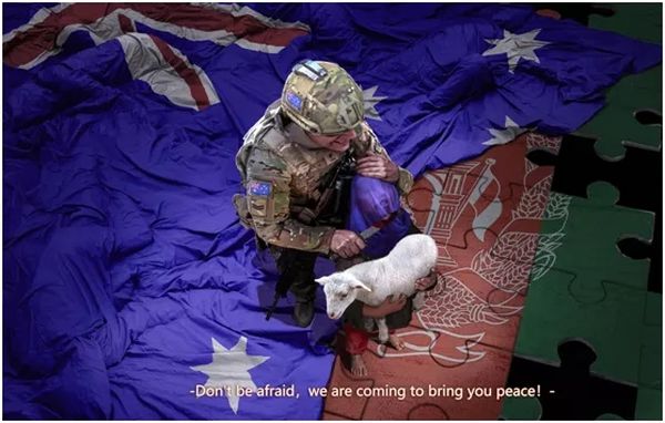 莫里森先生：你们士兵做的事比我的画残忍多了！