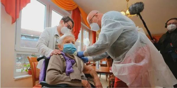 德国数十人接种疫苗后仍感染