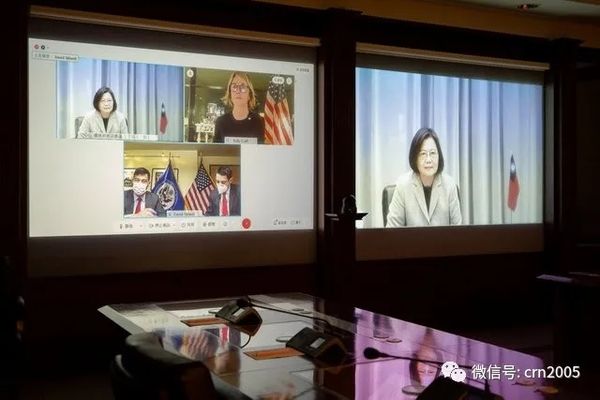 蔡英文与克拉夫特视讯　盼美国支持入联合国