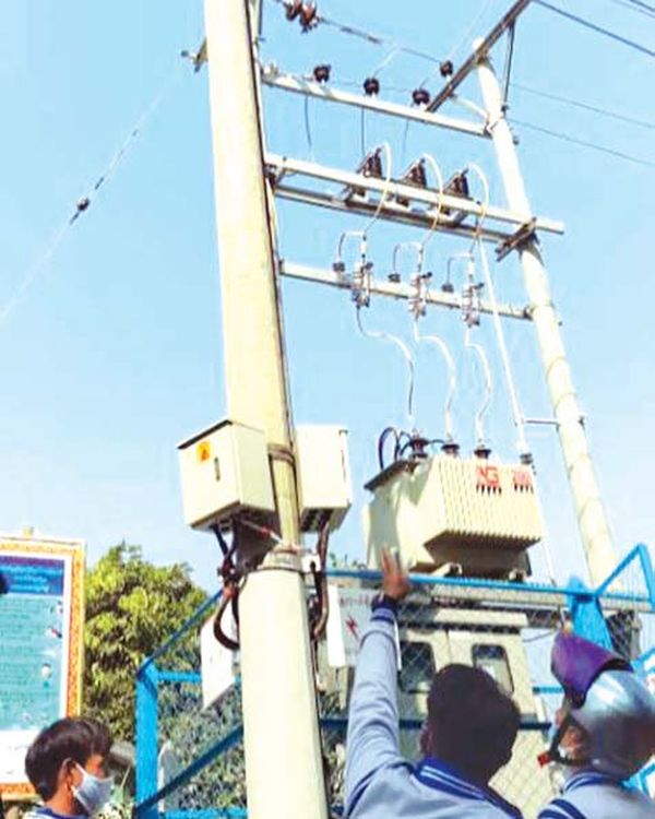 开始向曼德勒省辛古市七个村庄供电