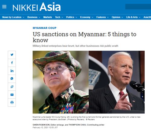 外文译‖ 如何理解美国对缅甸制裁？