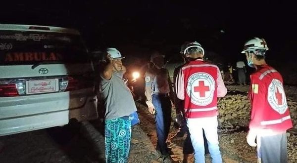 缅甸帕敢矿区再次出现塌方事故 已致1死8伤