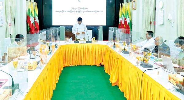 曼德勒省利用提水站种植一万四千多英亩夏作物