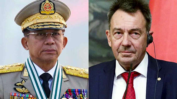 国际红十字会负责人在内比都会见敏昂莱