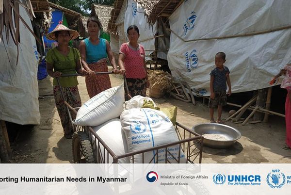 韩国向两个联合国机构捐赠130万美元用于缅甸的人道主义援助