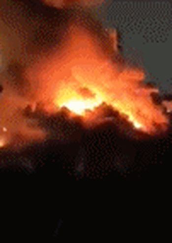 缅甸仰光阿隆区一座清真寺发生火灾