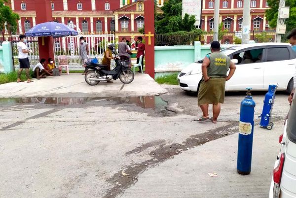 曼德勒氧气罐供不应求