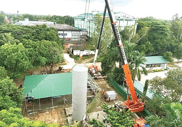 缅甸全国各地大建氧气厂