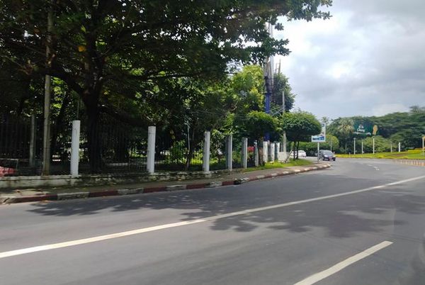 仰光甘马育镇区韩达瓦底环岛附近发生枪击事件