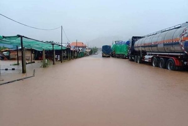 木姐镇连续降雨致民众遭灾
