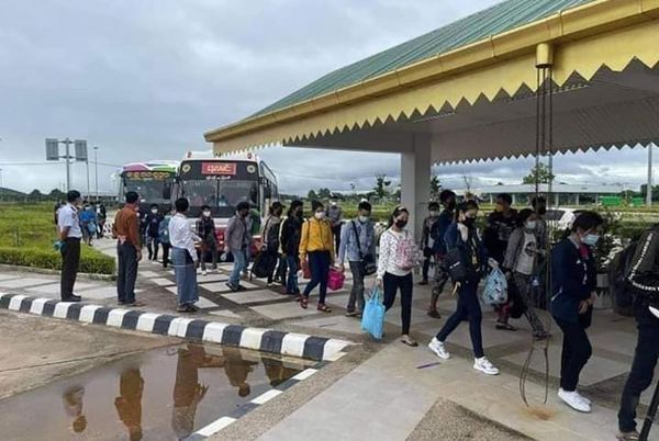 滞留泰国湄索的缅甸劳工可凭劳工部推荐信回国