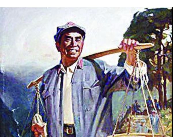 扁担挑起井岗山《我读<朱德的扁担>故事》（草蝶）