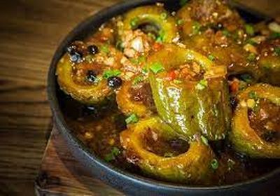 红薯炒苦瓜（春水）