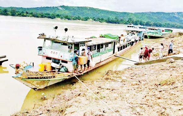 密支那—新坡伊洛瓦底江上游航线已恢复行驶