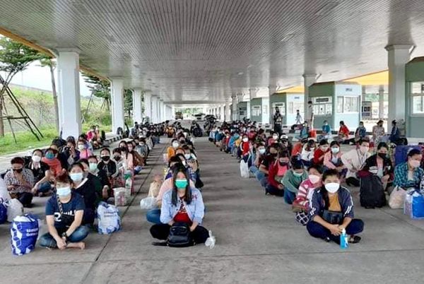 新冠疫情第三波期间的30多天内已有4035人通过妙瓦底返回缅甸