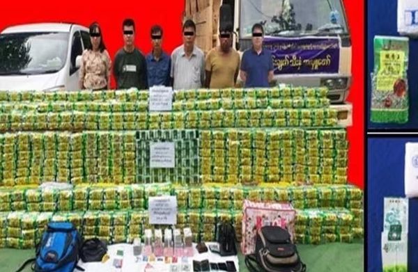 缅甸警方破获特大贩毒案件 缉获上千公斤冰毒