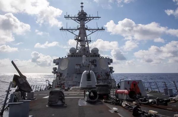 又挑衅！美舰今年第9次穿航台海！