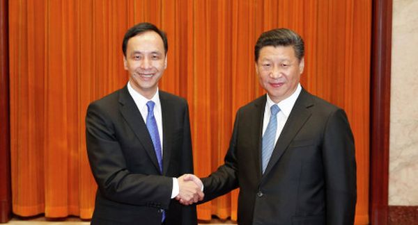 习近平电贺朱立伦当选中国国民党主席