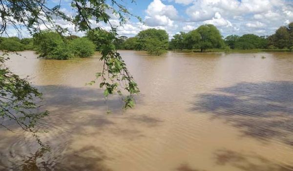 曼德勒省良吴县区内的蓄水池全部爆满