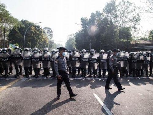 邮包藏炸弹！缅甸内比都刑事调查局总部4名警员受伤