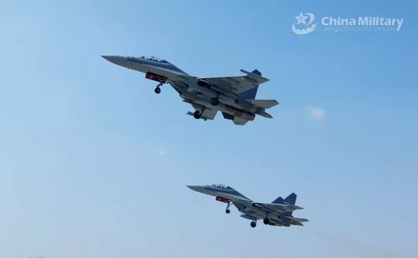 美防长炒作解放军在台海的军事行动：看起来很像彩排