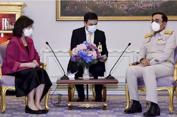 泰国总理巴育会见联合国缅甸问题特使诺琳·海泽