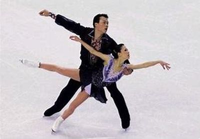 赞中国冰上双人舞获金奖(朱云)