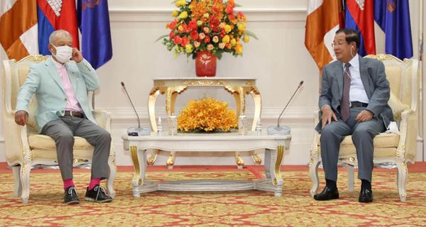 柬埔寨总理敦促日本特使笹川阳平与东盟缅甸问题特使合作解决缅甸危机