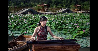 满庭芳……厦门龙人古琴文化村听琴（文/德光，书法/阮伟生，黄闻琦，黄玉灵，练子明，龚正中）