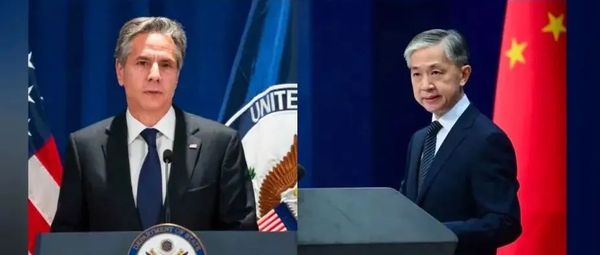 汪文斌反击布林肯！现场回击彭博社！