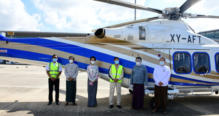 因关键证据缺失 缅甸原民选总统和国务资政所涉非法使用直升机案延期审理