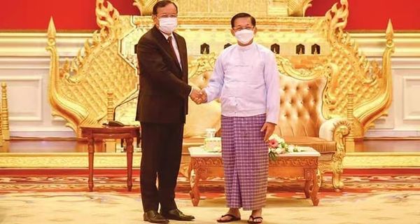 军事委员会主席承诺东盟特使允许会见昂山素季