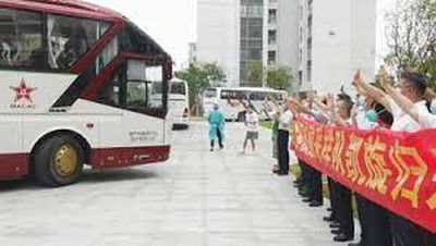 鹊桥仙……欢送珠海核酸采样队凯旋（文/德光，书法/尤端阳……等）