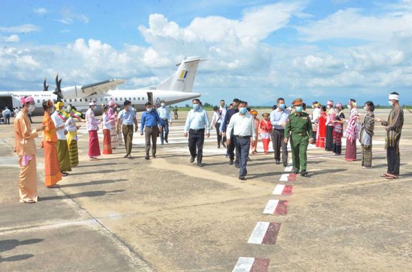 3个民族武装团体抵达内比都进行和谈