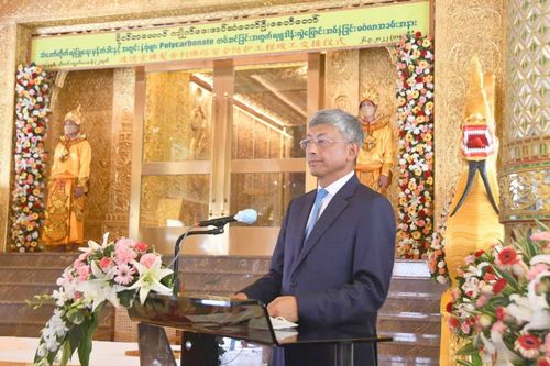 波德堂佛塔佛发舍利安防工程竣工和重新开放仪式成功举行