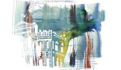 祝“澳门世遗”吴在权林子恩书法及水彩联展成功喜咏