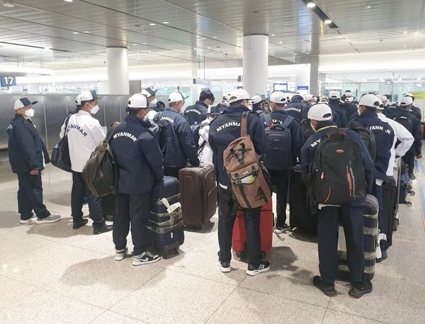 本月缅甸将再向韩国派遣250多名劳工
