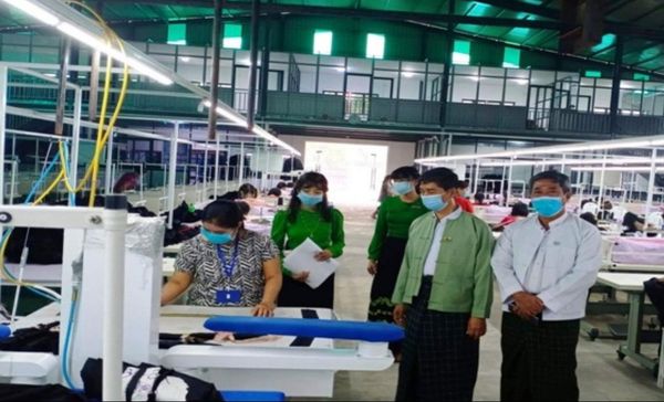 勃生市一家服装厂在没有预先通知的情况下停止运营