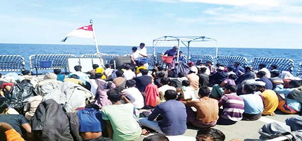 缅甸海域中又发现一起孟加拉裔难民船事件