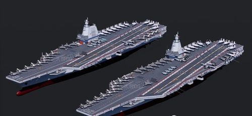 港媒：中国核动力航母模型曝光，或在大连建造