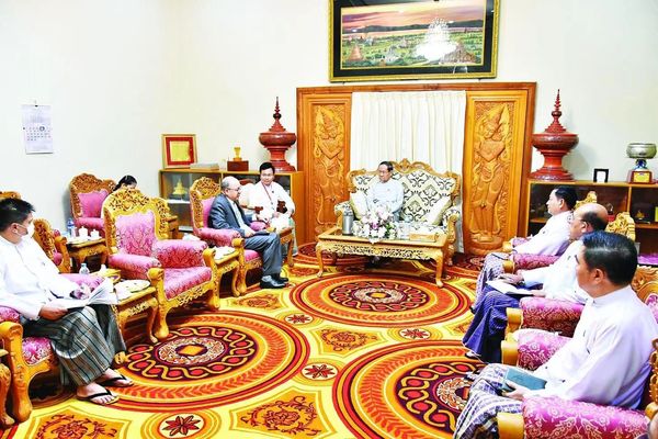 宗教和文化部长在内比都会见尼泊尔驻缅甸大使