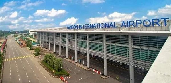 仰光国际机场正在扩建航站楼