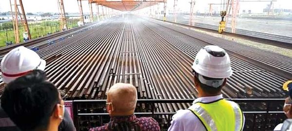 印尼雅加达—万隆高铁已接近完工