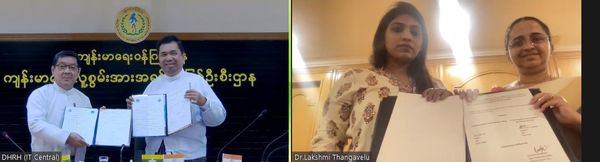 缅甸牙科大学与印度一所大学签署医学领域合作谅解备忘录