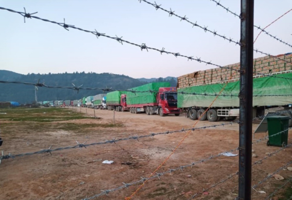 甘拜地口岸允许缅甸货车直接驶入中国