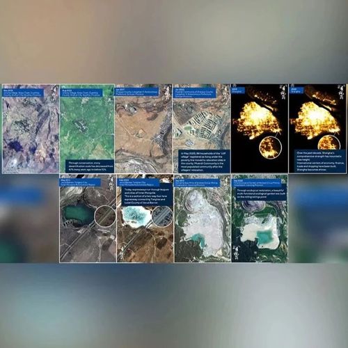 华春莹发了5组对比图，意味深长！