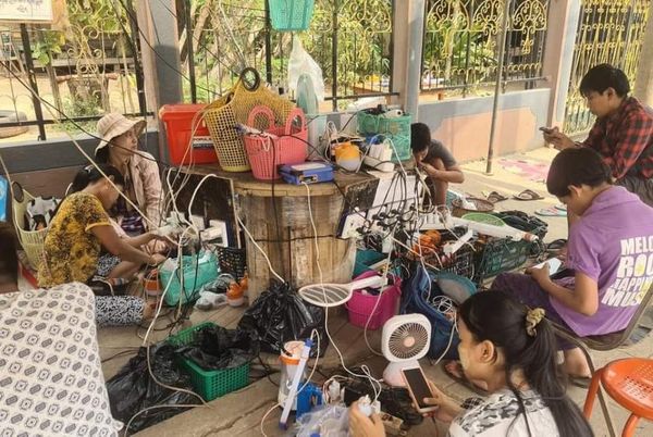 泰缅边境妙瓦底市停电已有三个月