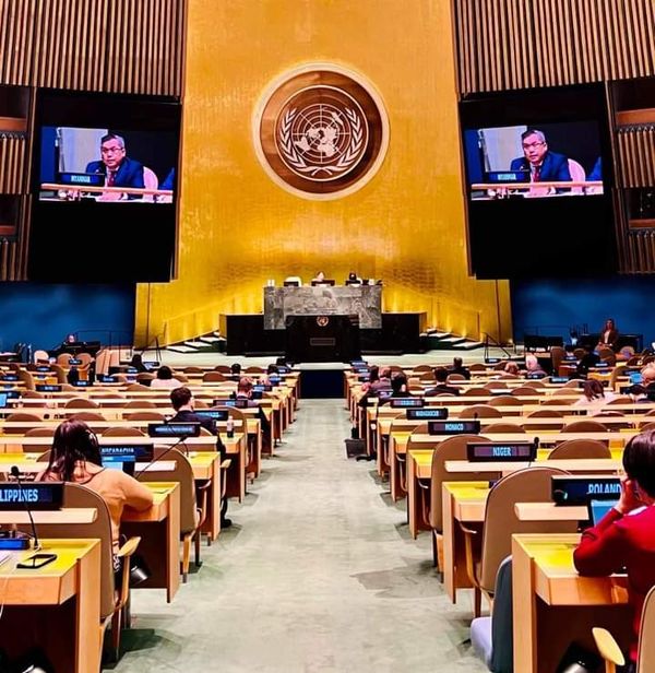 吴觉莫吞大使表示缅甸人民需要国际社会的帮助