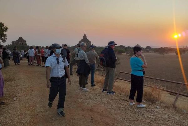 泼水节假期期间蒲甘90%的酒店和宾馆都已客满