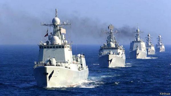 印度放出狠话后，中方的回应来了：印度洋上出现大批中国军舰！
